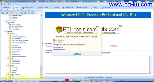 Advanced ETL Processor Professional 6.3.6.16 x86/x64的图片1