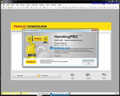 FANUC Roboguide V9 (rev.H)的图片3