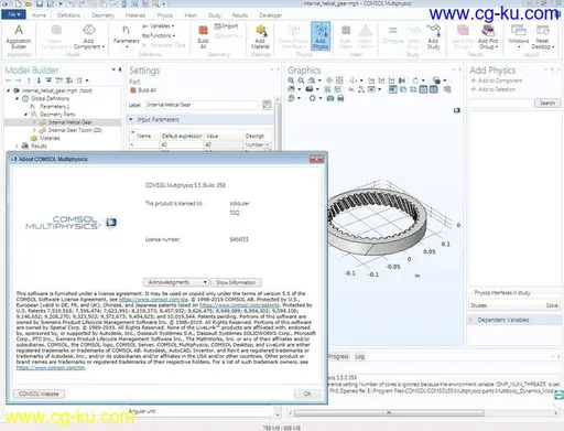 Comsol Multiphysics 5.5 Update 3 Win/Linux的图片2