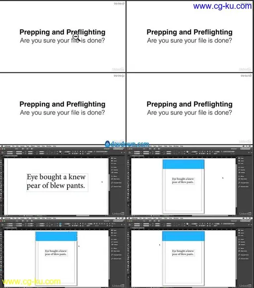 InDesign: Preflight and Printing的图片2