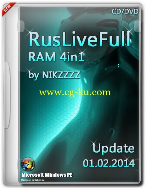 RusLiveFull RAM 4in1 by NIKZZZZ CD/DVD (01.02.2014) [Ru/En]的图片2