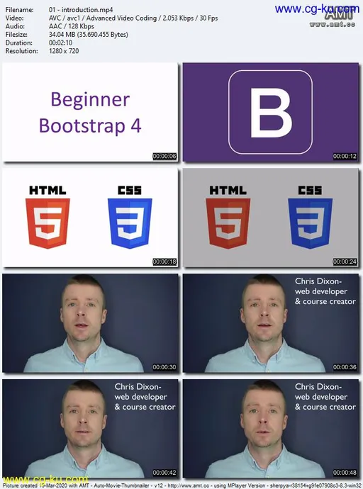 Beginner Bootstrap 4: Hand code beautiful responsive websites fast的图片2