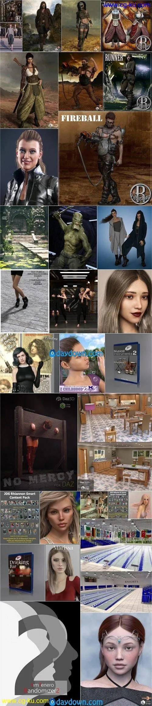 Daz 3D, Poser Bundle 5 March 2020的图片1