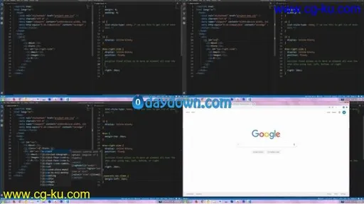 Learn HTML and CSS — Build Google, Twitter and Facebook!的图片1
