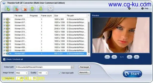 ThunderSoft GIF to PNG Converter 3.0.0的图片1