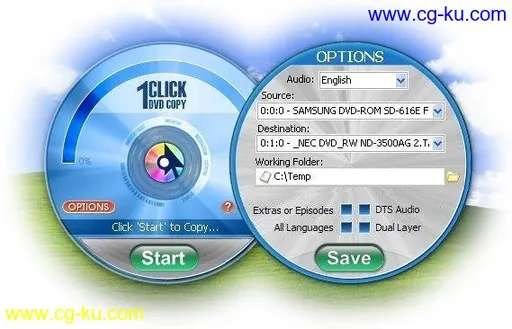 1CLICK DVD Copy 6.2.1.1的图片1