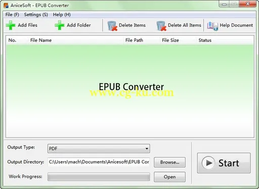 AniceSoft EPUB Converter 9.8.9 Win/MacOSX的图片1