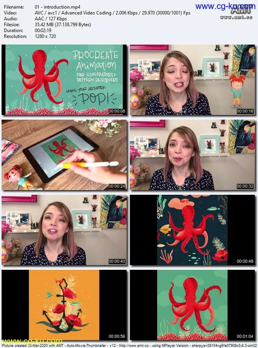 Procreate Animation for Illustrators and Surface Designers: Make your Artwork Pop!的图片2
