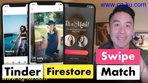 Tinder Firestore Swipe and Match的图片2