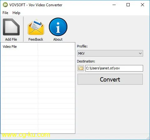 VovSoft Video Converter 1.9的图片1