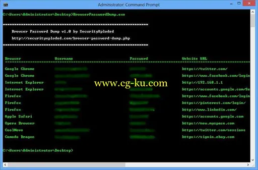 Browser Password Dump 2.0 Final + portable的图片1