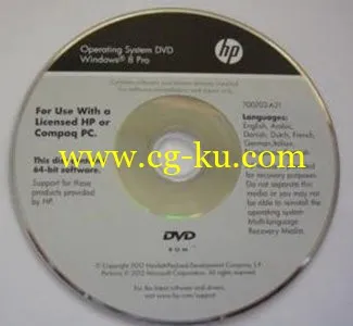 HP Windows 8 Pro x64 Multi OEM DVD的图片2