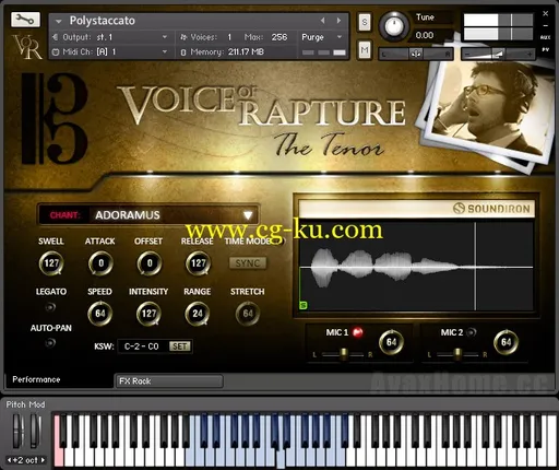 Soundiron Voice of Rapture The Tenor KONTAKT的图片1