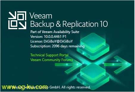 Veeam Backup & Replication 10.0.0.4461 P1 x64的图片1