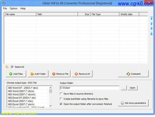 Okdo Pdf to All Converter Pro 5.8的图片1