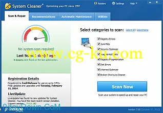 System Cleaner v7.3.0 系统垃圾清理的图片1