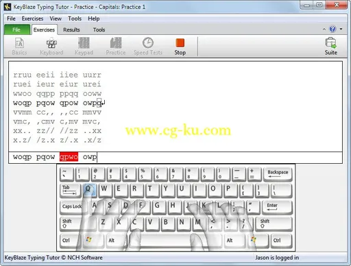 NCH Software KeyBlaze Typing Tutor Plus 2.16的图片1