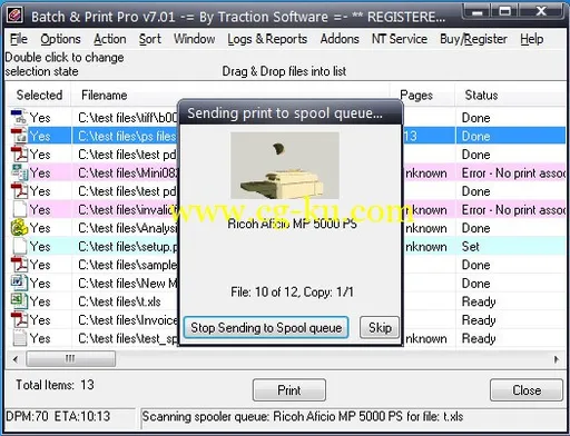 Traction Software Batch and Print Pro 7.52 x86/x64的图片1