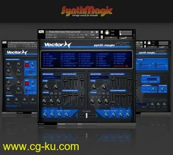 Synth Magic Vector X Vol 1-4 KONTAKT-DECiBEL的图片1