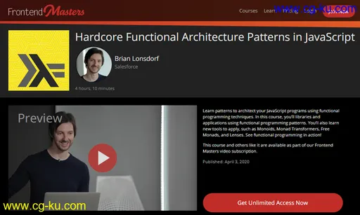 Hardcore Functional Architecture Patterns in JavaScript (2020)的图片1