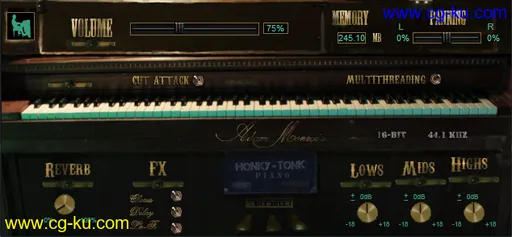 Adam Monroe Music Honky Tonk Piano v2.71 (AAX AU VST) WIN/OSX-DECiBEL的图片1