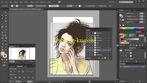 TutsPlus – Vector Portraits for Beginners的图片2