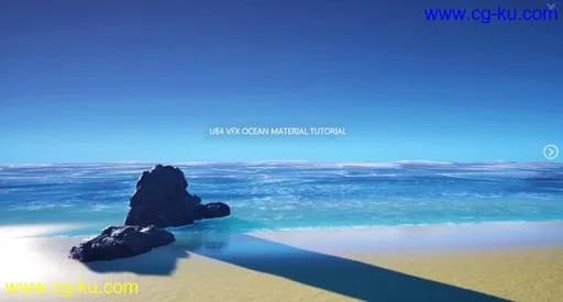 Artstation – UE4 VFX Ocean Material Tutorial的图片1