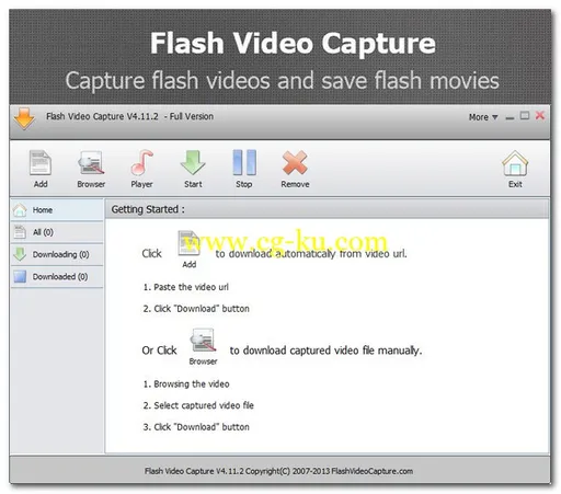 PopuSoft Flash Video Capture 4.11.3 Build 6430的图片1