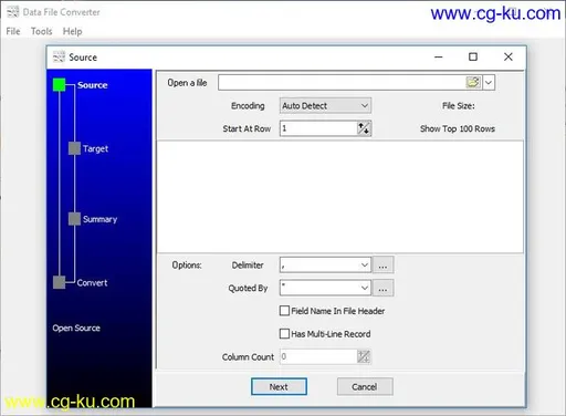 Withdata Data File Converter 3.1 Release 1 Build 200616的图片1