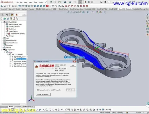 SolidCAM 2020 SP2 x64 Multilingual的图片1