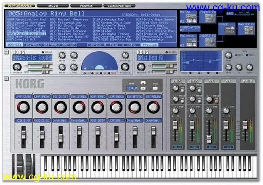 KORG LegacyCell 1.5.0 x64的图片1