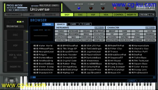 KORG M1 2.0.0 x64的图片1