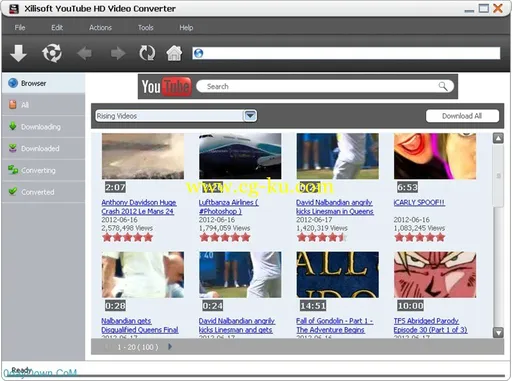 Xilisoft YouTube HD Video Converter 3.5.5.20130805 高清视频转换器的图片1