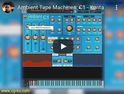 Genera Studios Ambient Tape Machines C1 For KONTAKT-DISCOVER的图片1