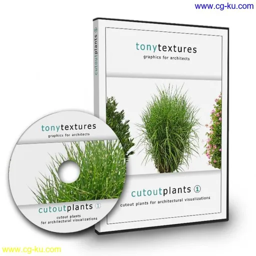 Tony Textures – Cutout Plants Vol. 1-4的图片1