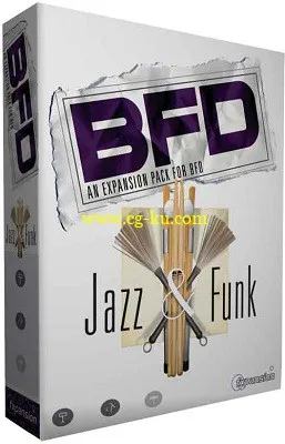 FXpansion – BFD Jazz & Funk (SOUNDBANK) 5DVD的图片3