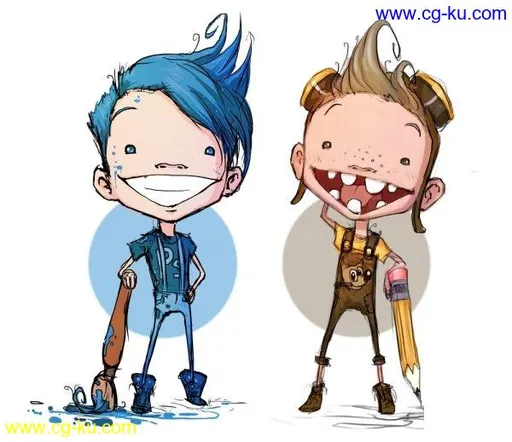 CGCookie – Stylized Character Concept Art – The Software Brothers的图片1