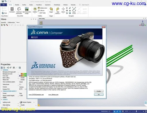 DS CATIA Composer R2020 HF4 x64 Multilanguage的图片2