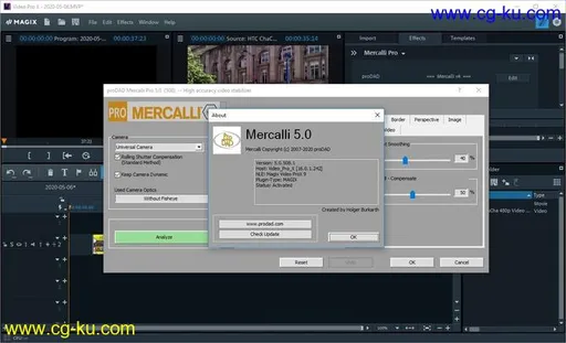 proDAD Mercalli V5 Suite for MAGIX 5.0.509.1的图片2