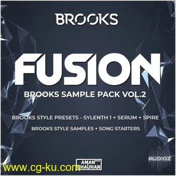 Fusion – Brooks Sample Pack Vol.2 – WAV MiDi FLP Serum Sylenth1 Spire Presets的图片1