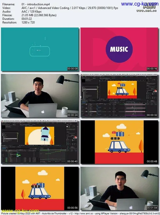 Intro to Motion Graphics 2020: Animating Illustration in After Effects的图片1