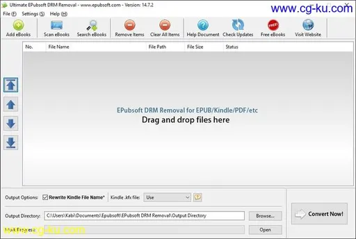 Ultimate EPubsoft DRM Removal 14.7.2的图片1