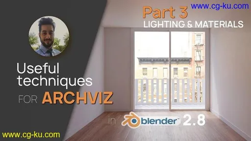 Skillshare – Archviz in Blender 2.80 / Class 3: Lighting & Materials的图片1