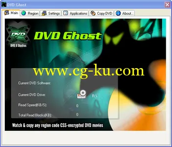 DVD Ghost 2.63.0.4 DVD播放/拷贝软件的图片1