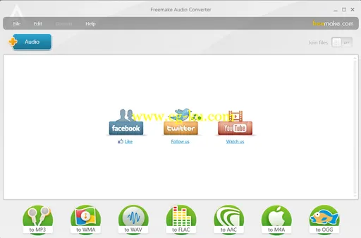 Freemake Audio Converter 1.1.0.55 + Portable的图片1