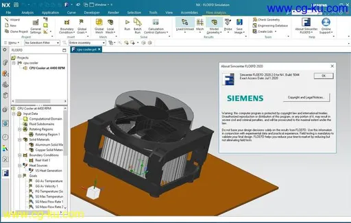 Siemens Simcenter FloEFD 2020.2.0 v5054 for Siemens NX x64 Multilanguage的图片1