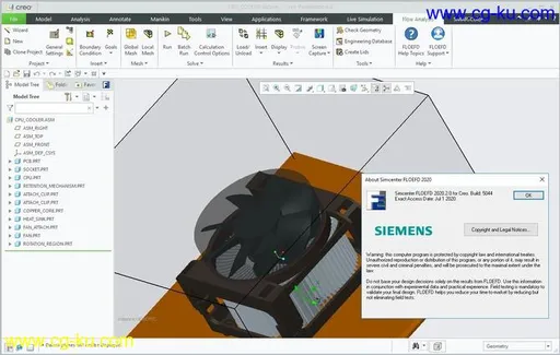 Siemens Simcenter FloEFD 2020.2.0 for PTC CREO的图片2