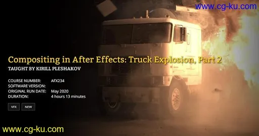 FXPHD – AFX234 – Compositing In After Effects Truck Explosion Part 2的图片1