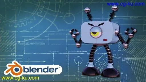 Skillshare – Create A Robot Character With Blender by Zerina Cmajcanin的图片1