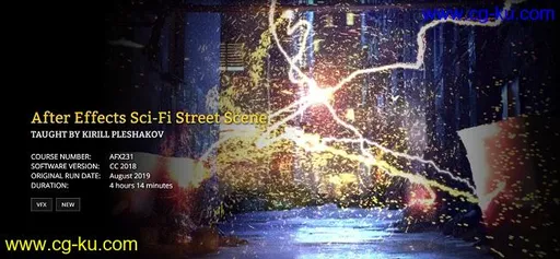 FXPHD – AFX231 – After Effects Sci-Fi Street Scene的图片1